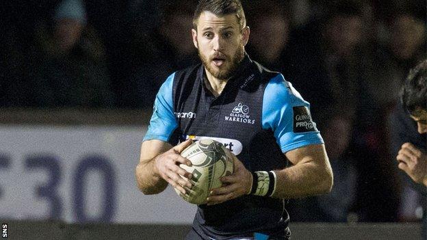 Glasgow Warriors wing Tommy Seymour