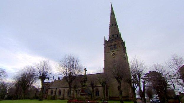 St Peter and St Paul at Coleshill