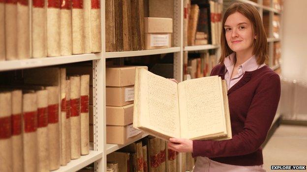 Justine Winstanley-Brown archivist