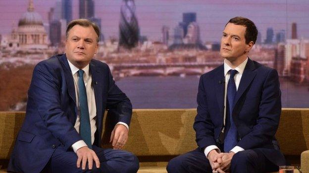 Ed Balls and George Osborne