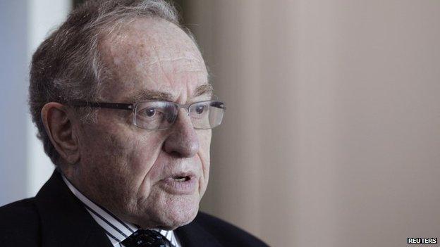 Lawyer and law professor Alan Dershowitz