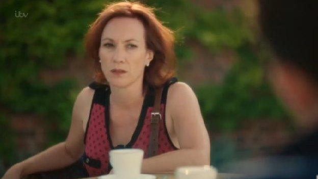 Lucy Stevens (played by Tanya Franks)