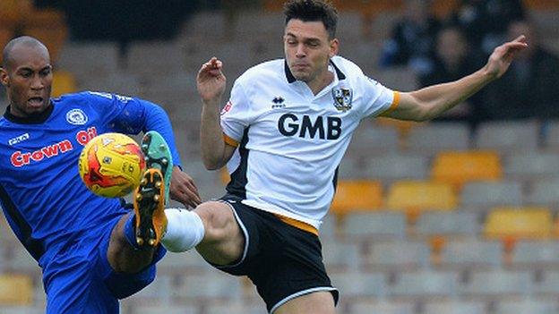 Port Vale on-loan defender Frederic Veseli