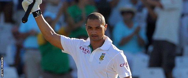 South Africa's Alviro Petersen