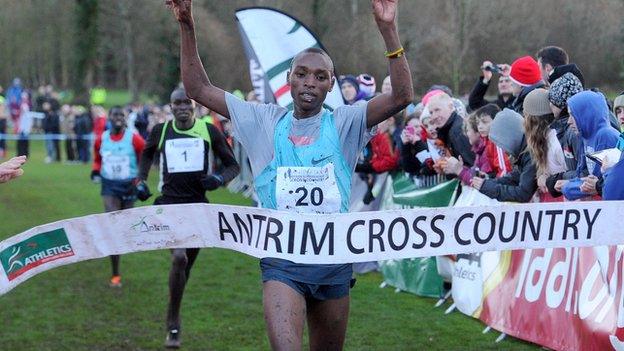 2013 world champion Japhet Korir won last year's men's race at Greenmount