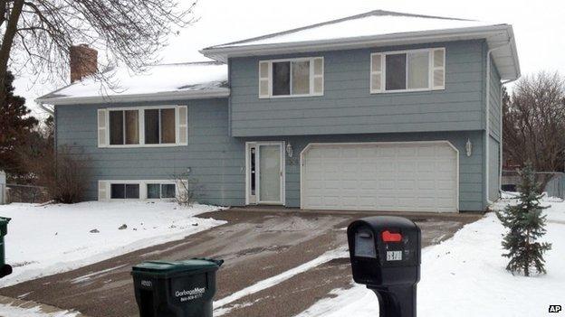 Home of Papa Faal in Brooklyn Center, Minnesota (5 January 2015)