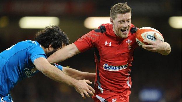 Fly-half Rhys Priestland has won 32 caps for Wales