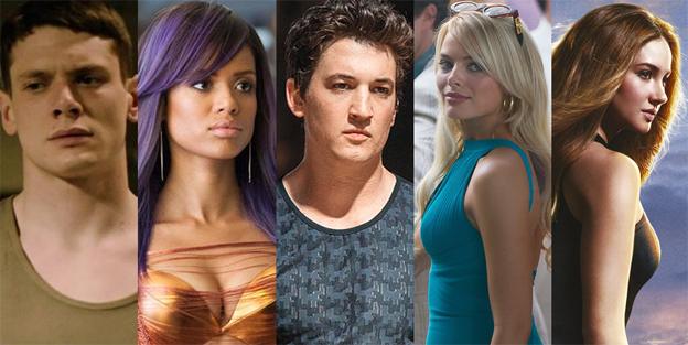 Jack O'Connell, Gugu Mbatha-Raw, Miles Teller, Margot Robbie and Shailene Woodley