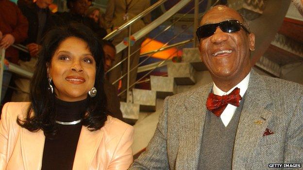 Phylicia Rashad and Bill Cosby in 2002