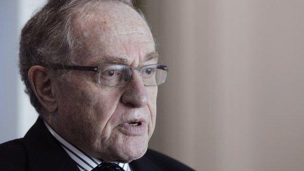 Lawyer and law professor Alan Dershowitz