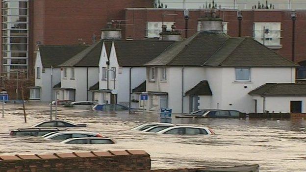 Flooded Carlisle