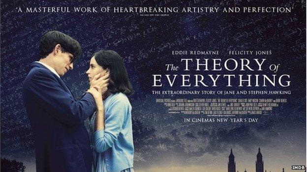 Mae perfformiadau Eddie Redmayne a Felicity Jones wedi ennill sawl enwebiad