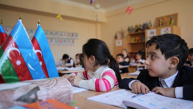 Azeri children in school