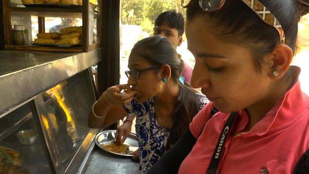 Spicy street food is an essential part of the tour