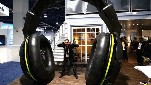 Giant headphones