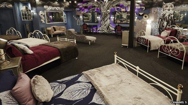 This year's Celebrity Big Brother bedroom