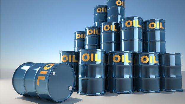 oil barrels