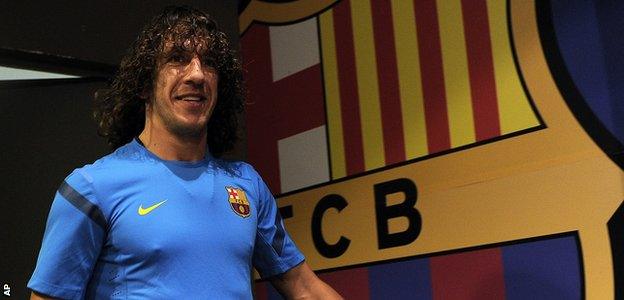 Carles Puyol was Barcelona captain and played 100 times for Spain