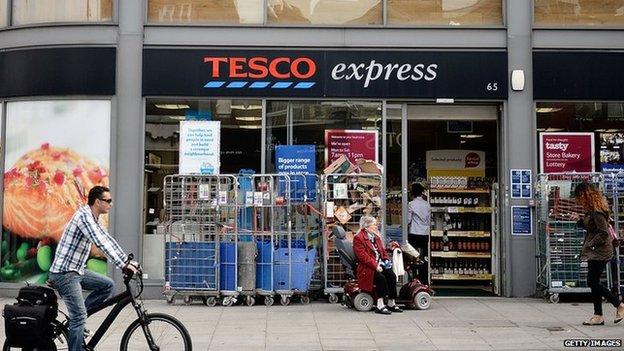 Tesco express store