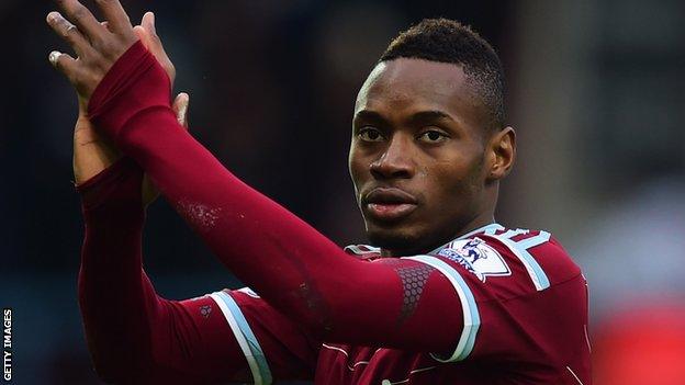 West Ham United forward Diafra Sakho