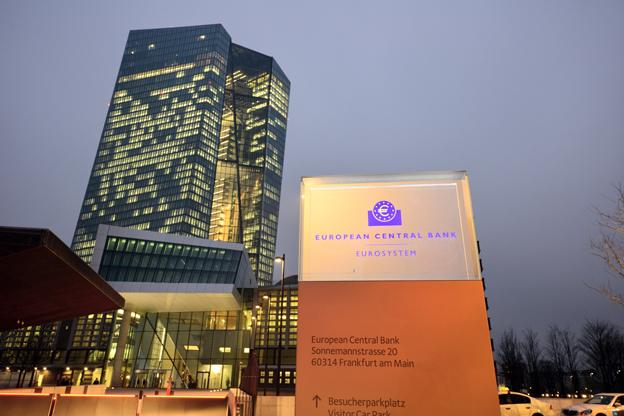 The new ECB headquarters in Frankfurt