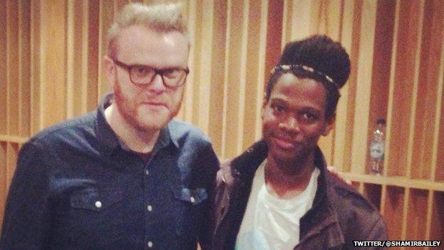 Huw Stephens and Shamir Bailey