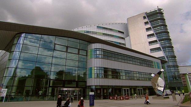 Queen Elizabeth Hospital in Birmingham