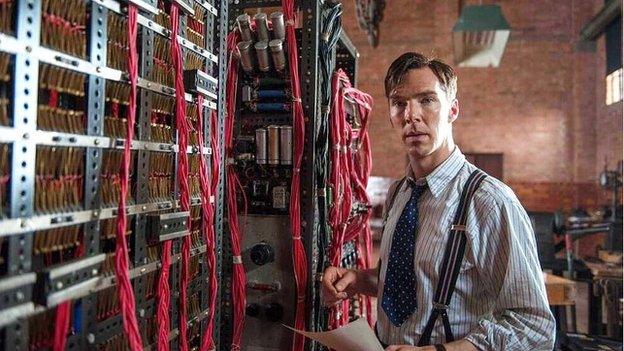 Benedict Cumberbatch in The Imitation Game