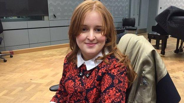 Emily Davison in the studio