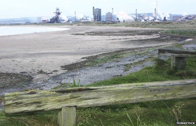 Redcar beach