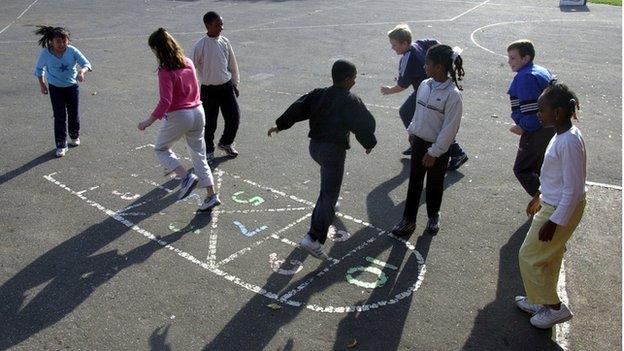 Children in playground