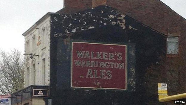 Ghost sign