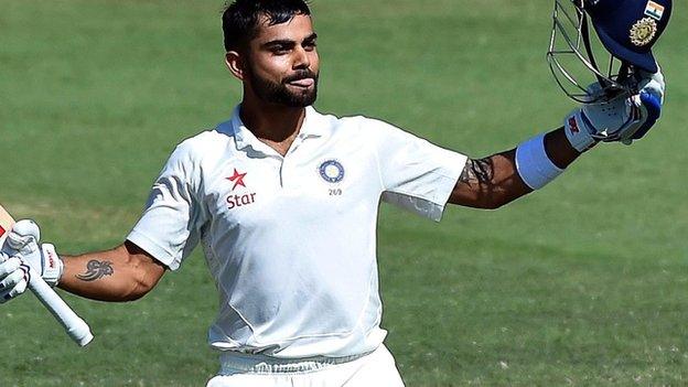 India's Virat Kohli