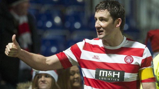 Hamilton Accies player-manager Martin Canning