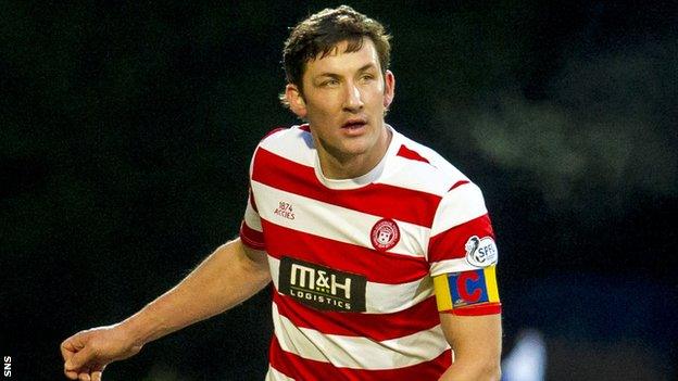 Hamilton Accies player-manager Martin Canning