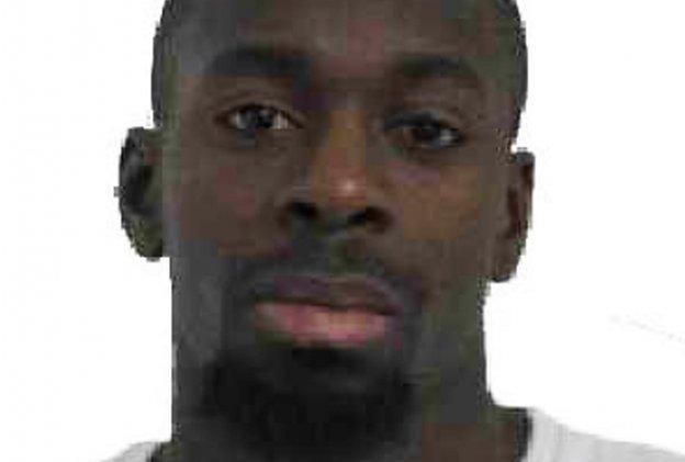 Handout provided by French police showing Coulibaly