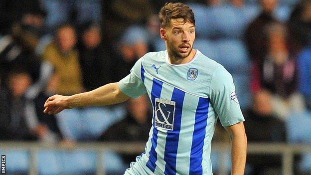 Coventry City defender Aaron Martin