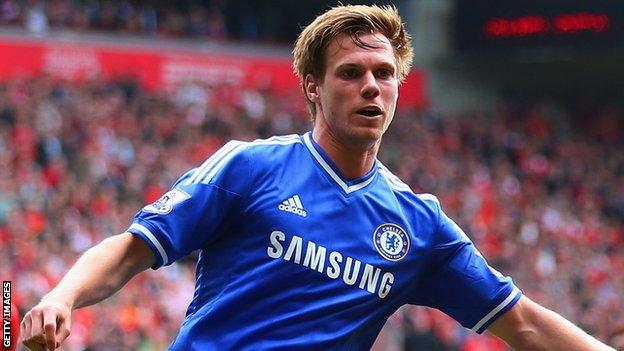 Chelsea defender Tomas Kalas