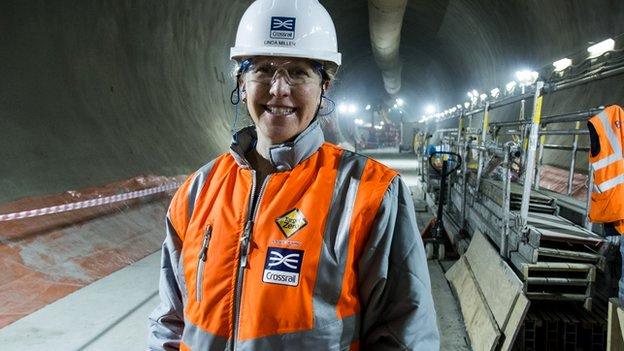 Linda Miller, Crossrail project manager