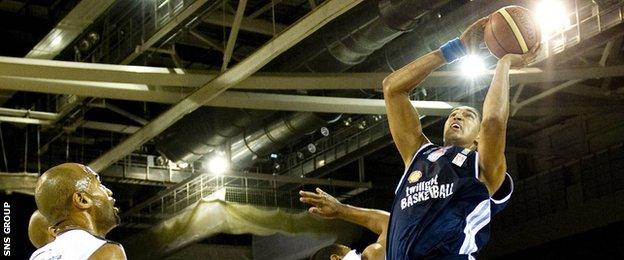 Kieron Achara leads the Glasgow Rocks in tomorrow's BBL Cup final