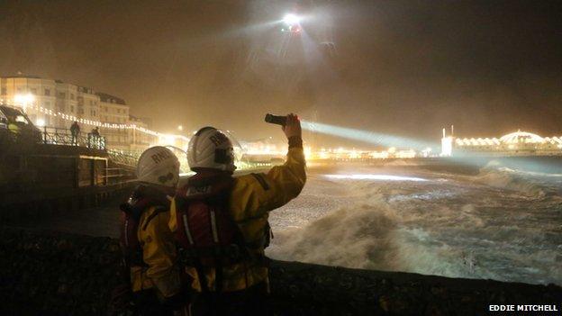 Brighton sea search