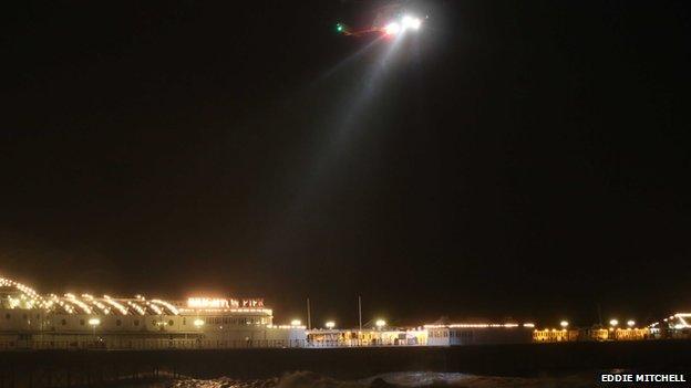 Brighton sea search