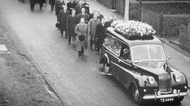 Funeral for Blair Mayne