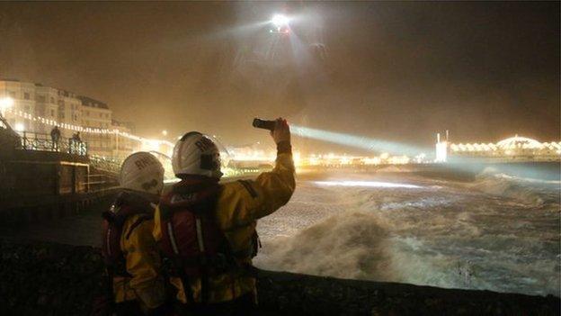 Brighton sea search