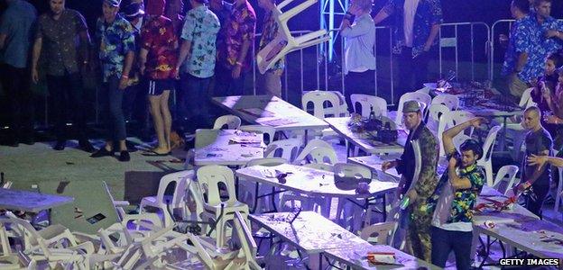 Darts riot in Melbourne