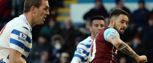 Danny Ings scores for Burnley