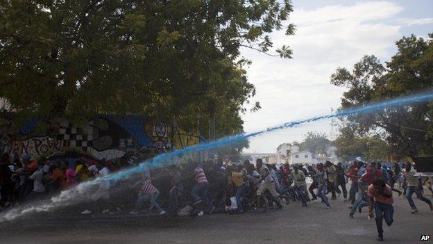 Protests in Port-au-Prince