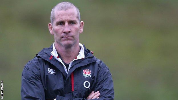 England coach Stuart Lancaster