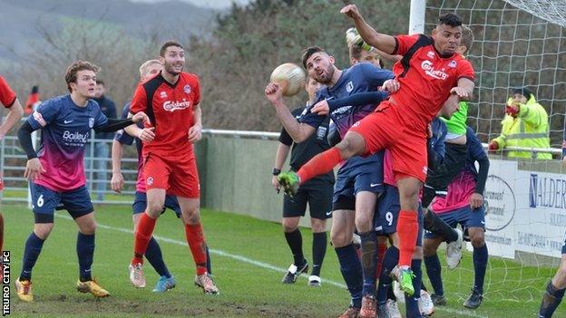 Truro City v Corby Town