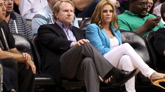 Robert Sarver and his wife Penny